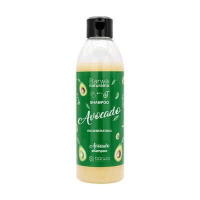 Shampoing régénérant à l'Avocat pour cheveux secs et abîmés - Barwa