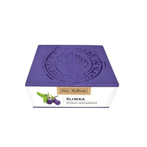 Savon antibactérien à la prune 100% végan 75g - Bodymania