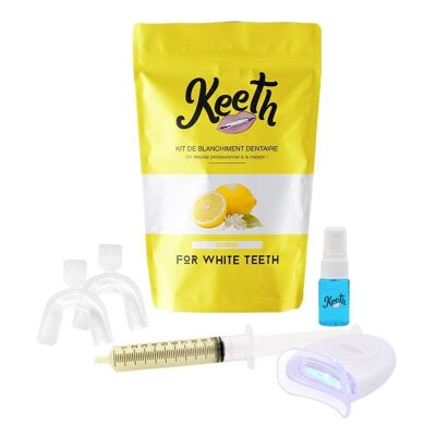 Kit de blanchiment dentaire goût citron - Soin blancheur à domicile