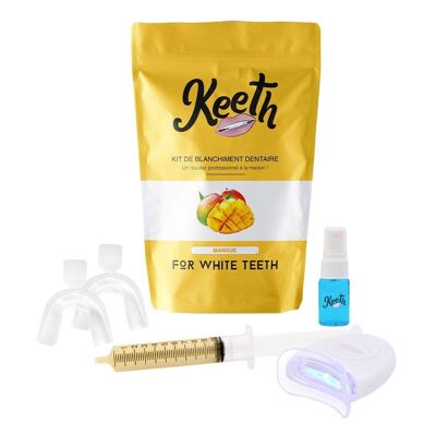 Kit de blanchiment dentaire à la mangue - Soin blancheur des dents