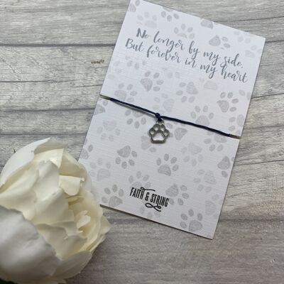 Pet Loss Gifts, Pet Memorial Gifts, Pet Sympathy, Loss of Pet, Dog Memorial, Wish Bracelet, Dog Loss, Dog Memorial Gift, Pet Loss Card