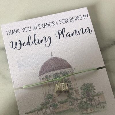 Regalo de Wedding Planner, Ideas de regalos de Wedding Planner, Regalo de proveedor de bodas, Tarjeta de agradecimiento de boda, Regalo de agradecimiento Wedding Planner