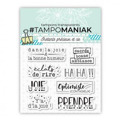 Stamp board - Joie de vivre - 10x10cm