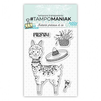 Llama fiesta stamps - 10x15cm