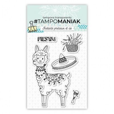 Lama-Fiesta-Stempel – 10 x 15 cm