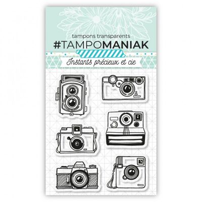 Collector photographer clear stamp set - 10x8cm