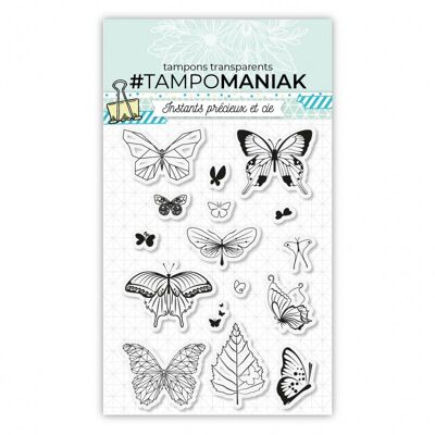 Butterflies stamp 1 - 10x15cm