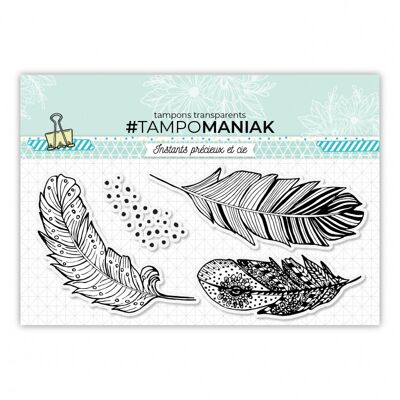 Feather stamp pads - 10x21cm