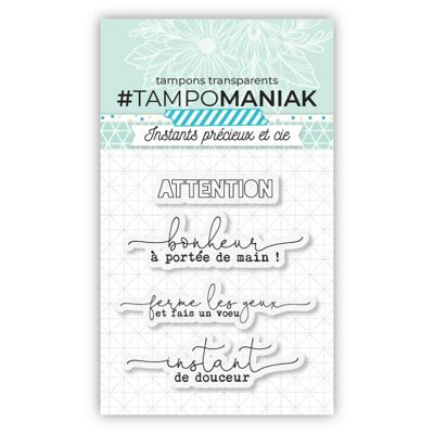 Stamp sets clear 7.5x7cm - PTM-0002