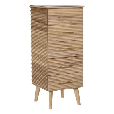 CHIFONIER PAULOWNIA MDF 42X40X100 LIGHT BROWN MB201435