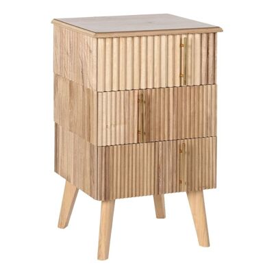 MESITA DE NOCHE PAULOWNIA MDF 43X40X70 MB201436