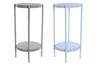TABLE D'APPOINT METAL 26X26X55 2 ASSORTIMENTS. MB203305 1