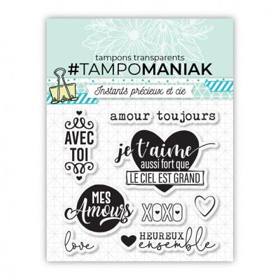 Stamp board - Always love - 10x10cm