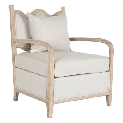 Sillon Abeto Poliester 70X73X88 Beige MB203396