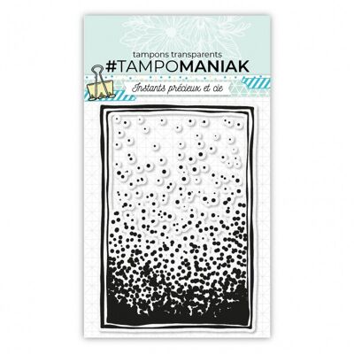 Stamp mm snowflakes - 10x15cm