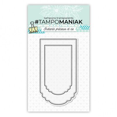 Tampon cadres tags 2 - 10x15cm