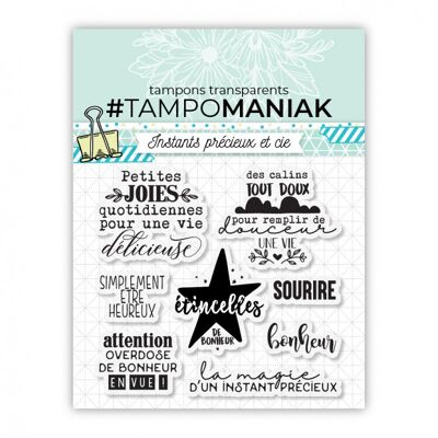 Stamp sheet - Happiness - 10x10cm