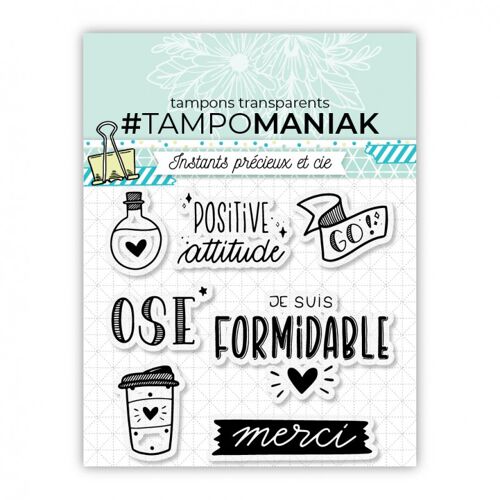 Planche de tampons - Je suis formidable - 10x10cm