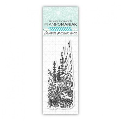 English garden stamp - 13x5.5cm