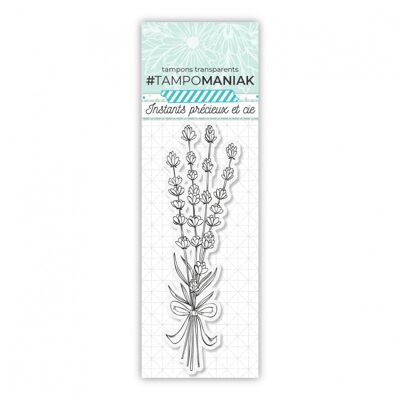 Lavender bouquet clear stamp - 13x5.5cm