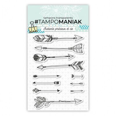 Stamp arrows 2 - 10x15cm