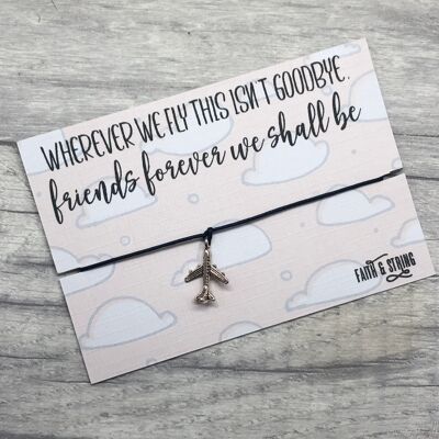 Pulsera de amistad de larga distancia Bond distancia amigo dejando regalo