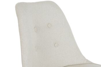 CHAISE POLYESTER CHENE 48X55X87 BEIGE MB203405 3