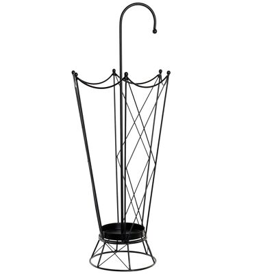 METAL UMBRELLA STAND 29X29X70,5 BLACK MB203515