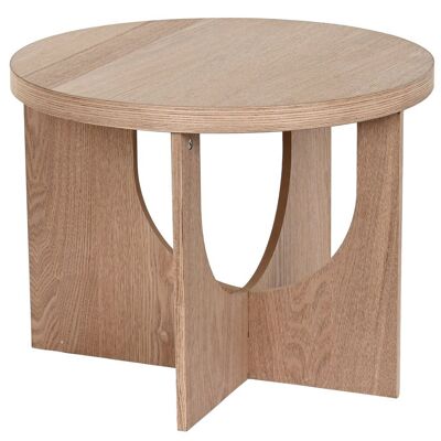 TABLE D'APPOINT PIN 50X50X38 NATUREL MB206273