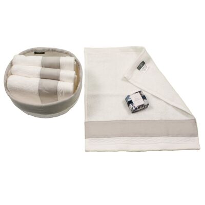 GUEST TOILET TOWEL SET - Grey