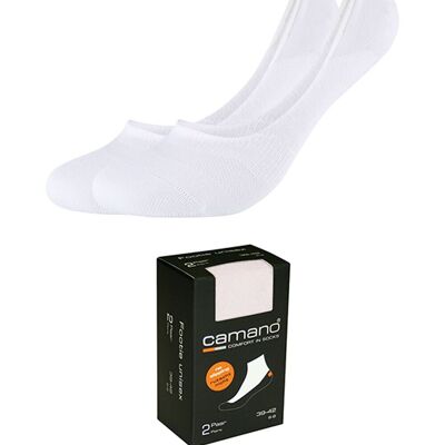 Boite chaussons extra bas invisible confort unisexe 2p