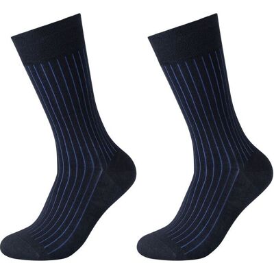 Men ca-soft shadow stripes Socks 2p