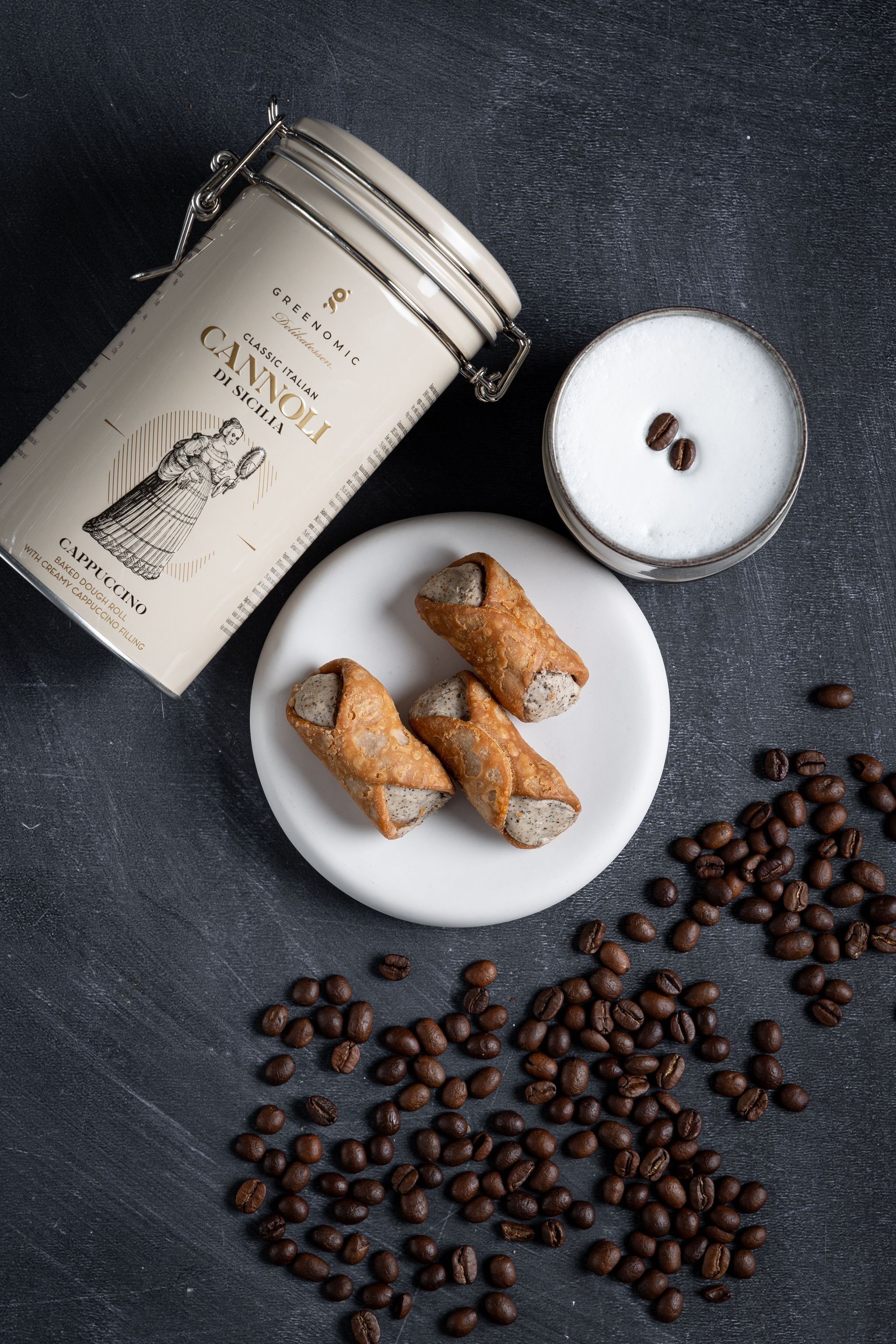 CANNOLI DI SICILIA CAPPUCCINO TIN