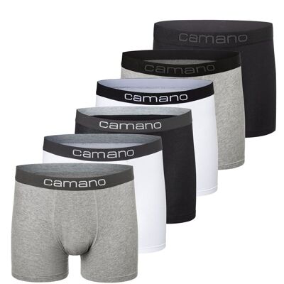 Men comfort BCI cotton boxer shorts 6p in box