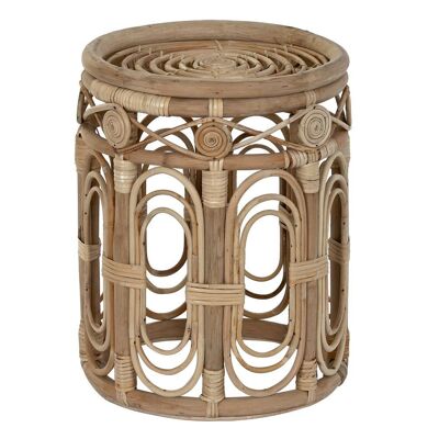 SIDE TABLE RATTAN 35X35X45 NATURAL MB202131