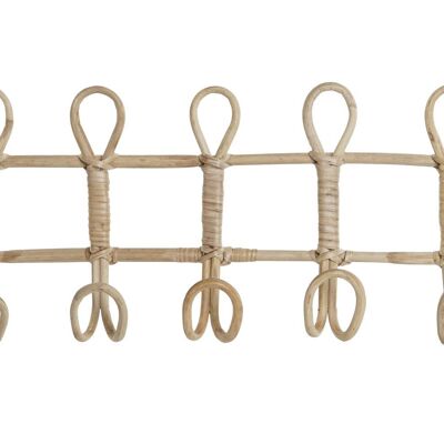 RATTAN COAT RACK 50X8X20 NATURAL MB202132