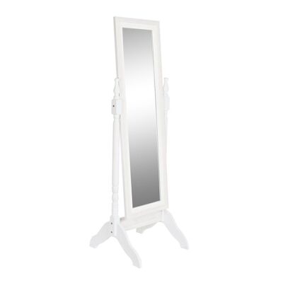 COIFFE MIROIR MDF MIROIR 50X50X157 BLANC MB204797