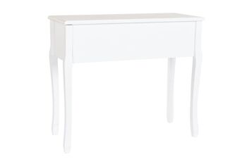 BUREAU BOIS MDF 90X40X78 BLANC MB204798 6