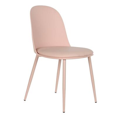 SILLA PP PU 45X46X83 ROSA MB202792