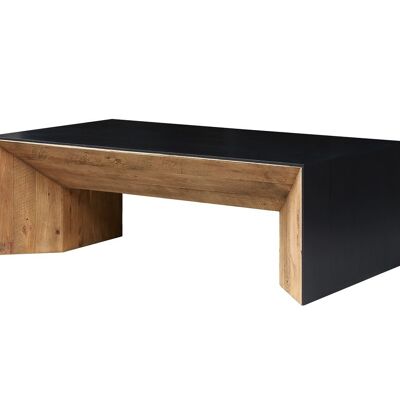 COFFEE TABLE RECYCLED PINE WOOD 135X75X45 BROWN MB204938