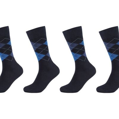 Online Men ca-soft classic argyle Socks 4p