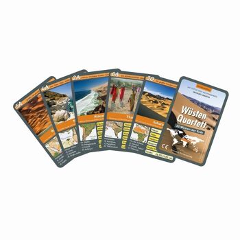 Les jeux de cartes de Wendel dans le quatuor du désert - édition spéciale avec des photos de l'expert du désert Michael Martin 2