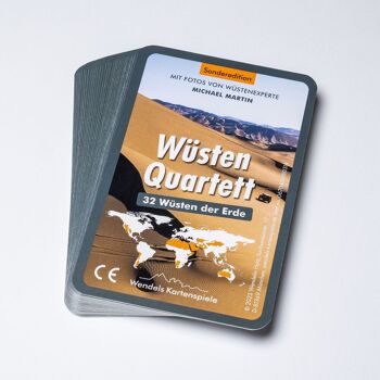 Les jeux de cartes de Wendel dans le quatuor du désert - édition spéciale avec des photos de l'expert du désert Michael Martin 10