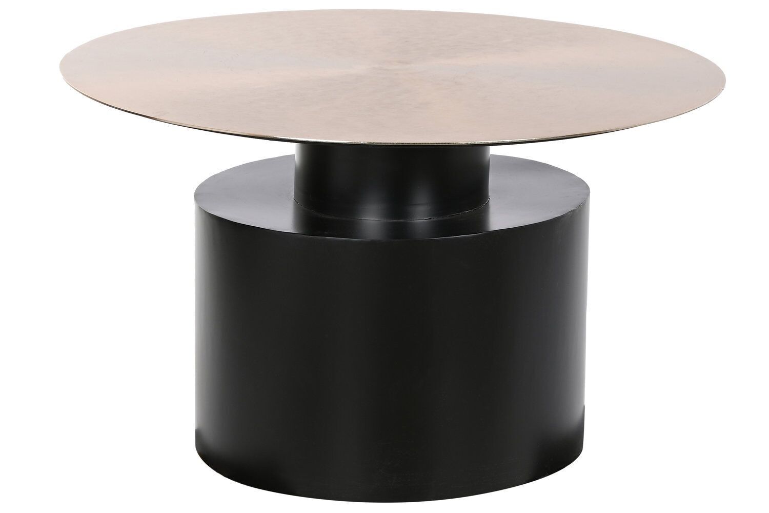 TAVOLINO IN FERRO 76X76X46 DORATO MB205297