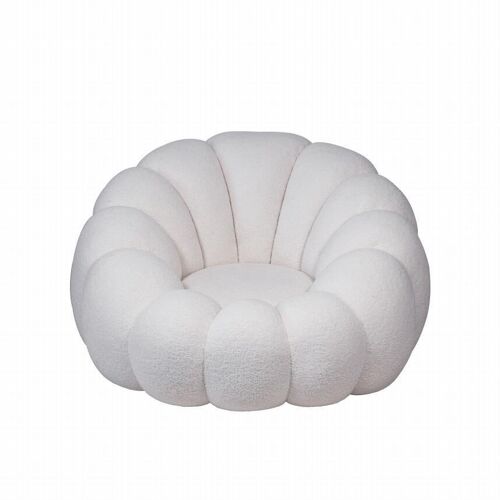 Sillon Poliester 98X97X62 Giratorio Borreguito MB205765