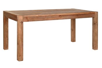 TABLE A MANGER BOIS RECYCLE 160X85X76 MB201311 1