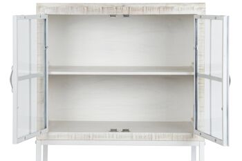 BUFFET METAL MANGO 85X45X100 DECAPE BLANC MB205848 8