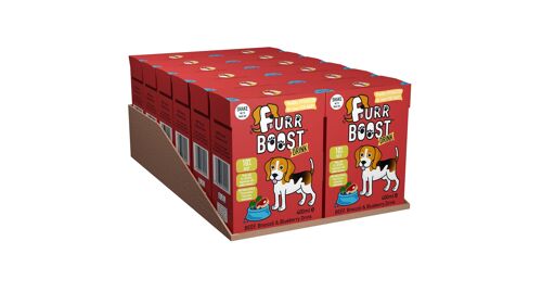 Vacuno, Brócoli y Arándano Furr Boost 400ml x 12