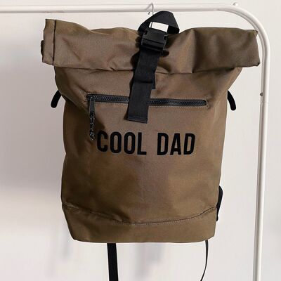 COOL DAD KHAKI BACKPACK