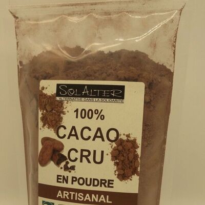 Cacao crudo artesanal en polvo